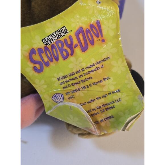 18” Cartoon Network Scooby Doo Plush Holding Scooby Snacks Play By Play 2002 - Picture 7 of 9